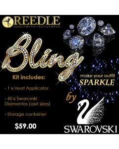 REEDLE 'BLING' Kit - Heat Applicator PLUS Swarovski Diamantes